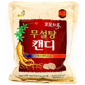 Kẹo Hồng sâm không đường 500gr bịch trắng
