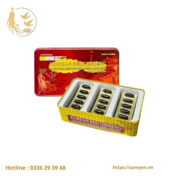 60 Viên Hồng Sâm Nhung Hươu Linh Chi BIO Hàn Quốc