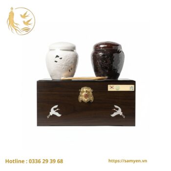 Cao Hắc Sâm Đông Trùng Hạ Thảo Hộp Gỗ