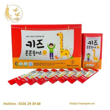 Nước hồng sâm em bé Daesan Hàn Quốc 10g*30 gói Kids Plus