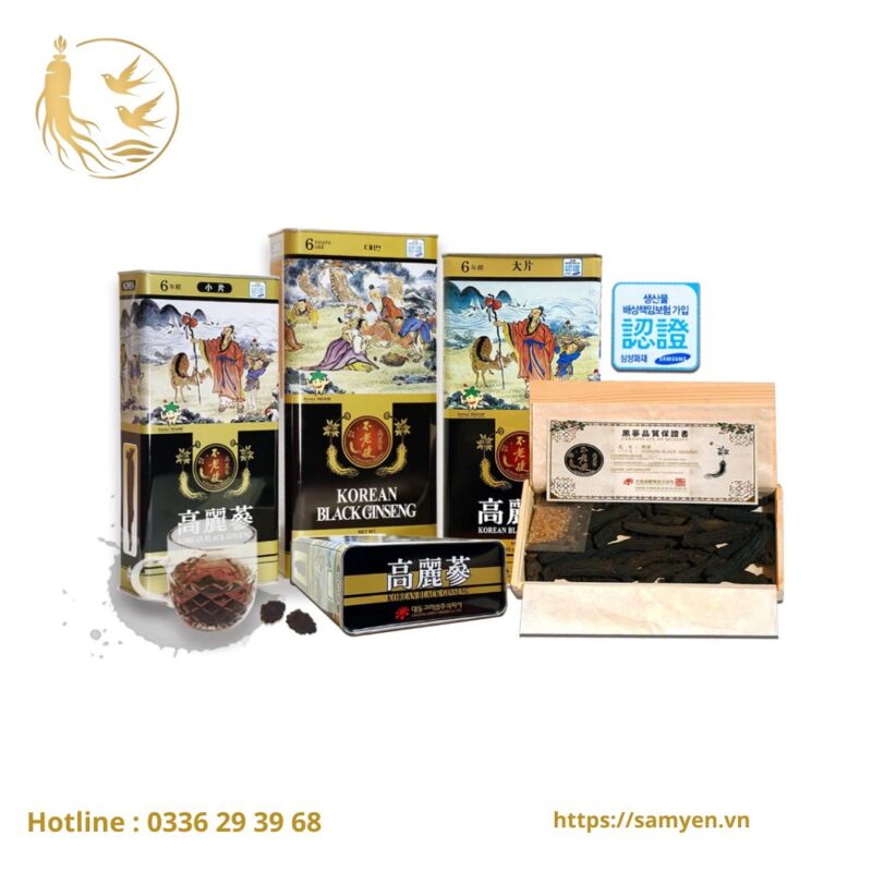 Hắc Sâm Củ Khô Daedong 300gr