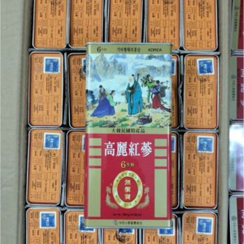 Hồng Sâm Củ Khô 6 năm tuổi 300gr Daedong Korea (16-20 củ)