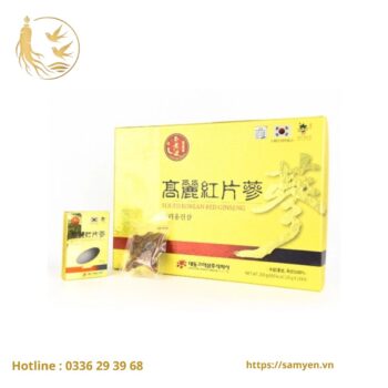 Hồng Sâm Lát khô Daedong 200gr Hàn Quốc - 10 hộpx20gr