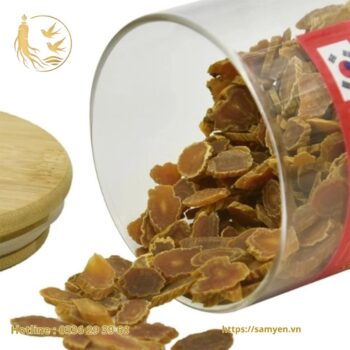 Hồng Sâm Lát khô Daedong Lọ 200gr Hàn Quốc