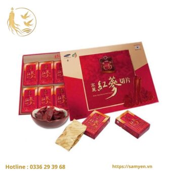 Hồng Sâm Lát Sambook Korea 200G (10 hộp x 20gr)