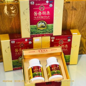 Hộp 120 viên Đông Trùng Hạ Thảo Bio Korea
