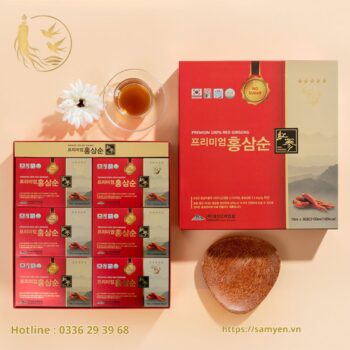 Nước Hồng Sâm 60 gói x 80ml KGS GOLD KOREA