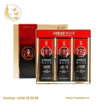 Nước Uống Chiết Xuất Hồng Sâm Everyone Bio Korea 30túix10ml