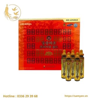 Nước uống Đông Trùng Hạ Thảo Vàng 20 ống chiết xuất Bio Hàn Quốc