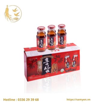 Nước Uống Sâm Hoàng Đế Hàn Quốc hộp 12 chai x 180ml