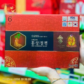 Sâm Lát Tẩm Mật Ong SOBAEK 200G - 10 hộp x 20g